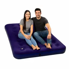 Colchão Inflável Solteiro/ Casal Mor Life com Inflador Confortável