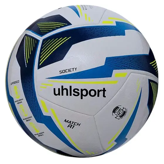 Bola de Society Uhlsport Match R1 Low Kick Oficial 2025
