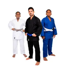 Kimono Basic Haganah Judô/Jiu-Jitsu 100% Algodão com Faixa - Conforto e Resistência