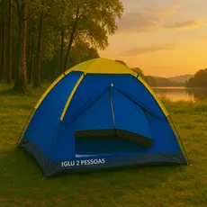 Barraca de Camping 2 Pessoas Mor Iglu Life Acampamento