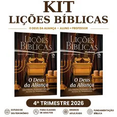 Kit Lições Biblias - EBD - 15 Alunos + 1 Professor - CPAD