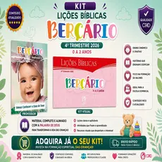 KIT Berçário - 1 Pasta visual + 1 Professor - 4o. Trim 2026