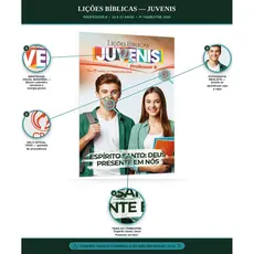Revista - Lições Bíblicas Juvenis Professor - 4º Trim/2026