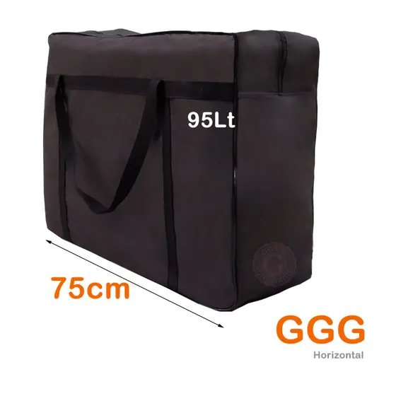 95L Sacolão Gigante Sacoleira Bolsa De Viagem Mala Extra GGG em TNT