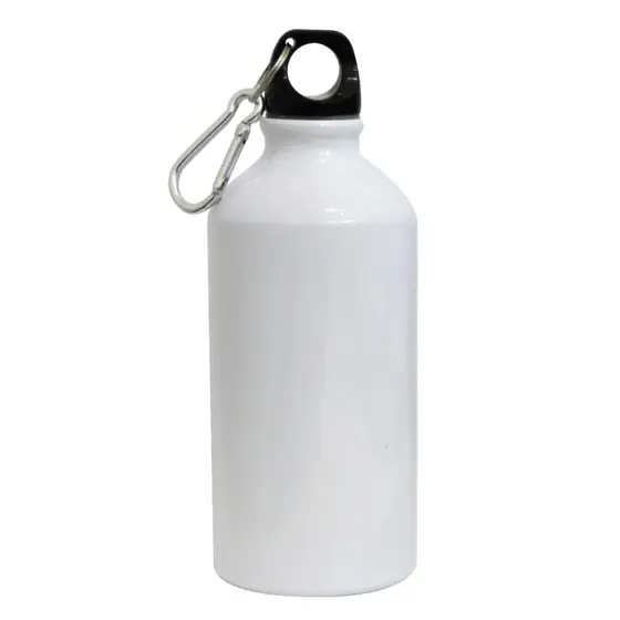 SQUEEZE BOLINHA MOSQUETÃO - KIT 1/2/3 UNIDADES PARA SUBLIMAÇÃO 500ML - ENVIO IMEDIATO
