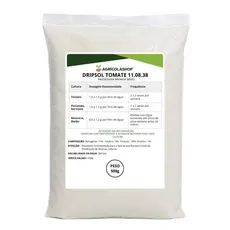 Dripsol Tomate 500g – Adubo solúvel para fertirrigação eficaz e tomates mais robustos