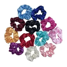 50 Frufrus Scrunchie Xuxinha De Cabelo Anti Frizz.atacado.