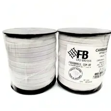 Elástico Cambará 7mm x 100m –  1 Unidade – Alta Qualidade para roupas