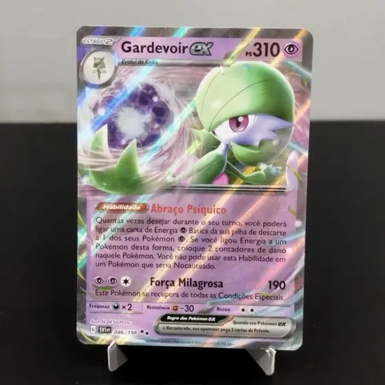 Carta Pokémon Original Gardevoir EX 086/198
