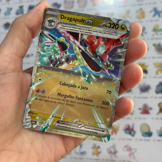 Carta Pokémon Dragapult ex original em português
