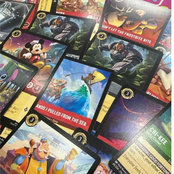 Cartas Colecionáveis Disney Lorcana Originais