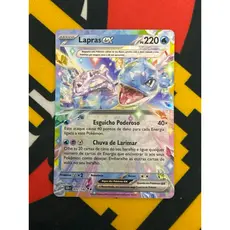 Carta Pokémon Lapras ex Tera em português original