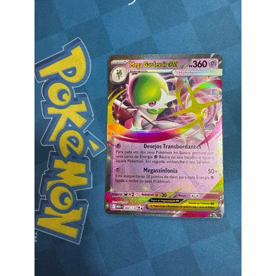Carta Pokémon Mega Gardevoir ex original em português