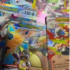 Carta Pokémon Mega EX Garantida – Original – Surpresa