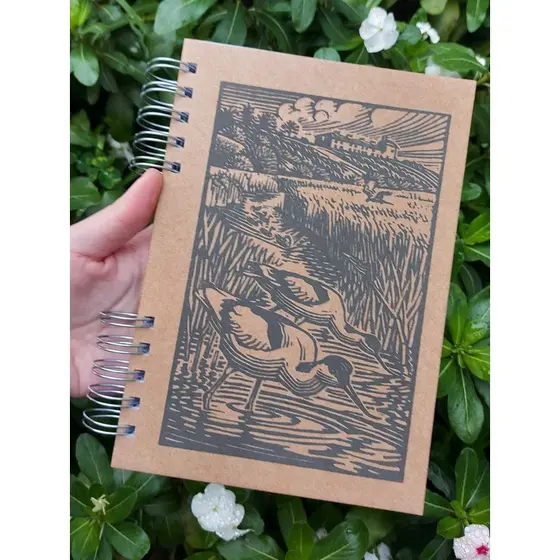 Caderno Sketchbook para Desenho - 20,5x14,5cm - 140 Páginas de 180g - Miolo Liso - Aves2