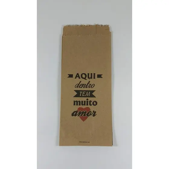 Saco Kraft Lembrancinhas  Chá bebe mod3 Saquinho Kraft