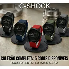 Relógio Digital Esportivo C-Shock Relógio Masculino Oferta Imperdível Envio Rápido Variadas Cores