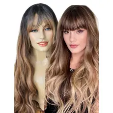 Morena iluminada 284g fibra premium diario 85cm orgânica premium réveillon festas |001