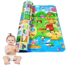Tapete Infantil Térmico Dobrável 120x180cm Atividades Bebê Educativo Tatame Portátil Grande 5mm