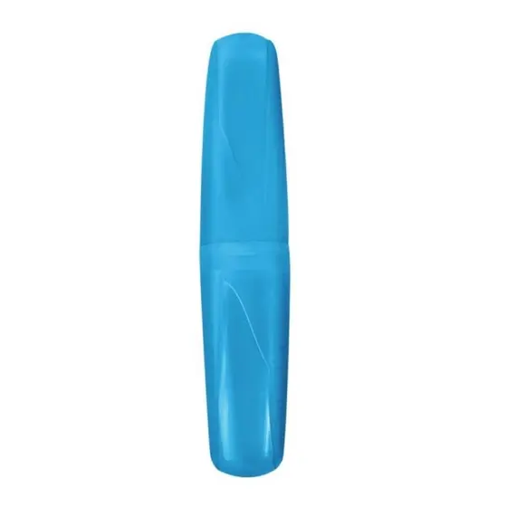 Capa Protetor de Escova de Dentes para Até 2 Escovas Protetor Cerdas Portátil Viagem Colorido Estojo Caixa Porta Escova