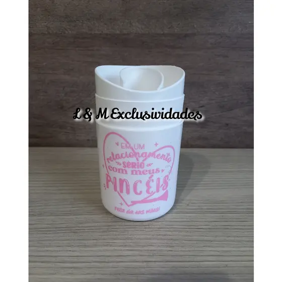 Porta Pincéis Canetas Lápis - Porta Treco - Pincel - Organizador - Porta Escova de Dentes - Porta Objetos Multiuso