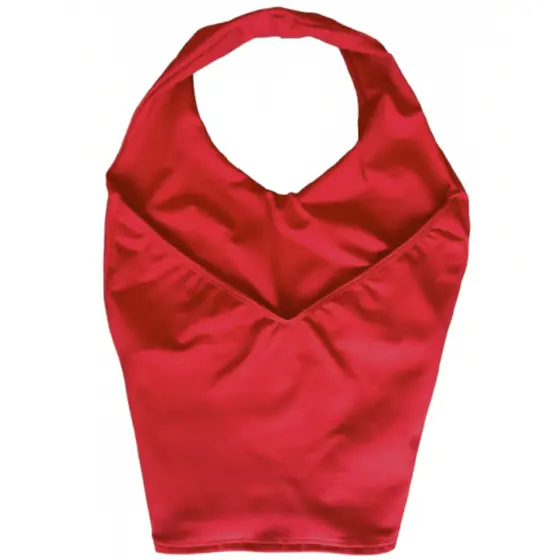 Kit 2 Top Academia regata fit costas nua frente unica blusinha Poliamida forrada duplo revestimento
