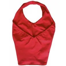 Kit 2 Top Academia regata fit costas nua frente unica blusinha Poliamida forrada duplo revestimento
