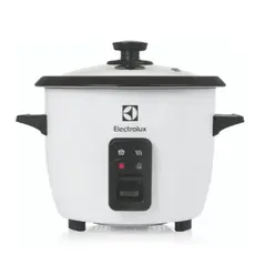 Panela Elétrica Electrolux vapor arroz panela removível antiaderente tampa vidro RCB50 branca por Rita Lobo 127v