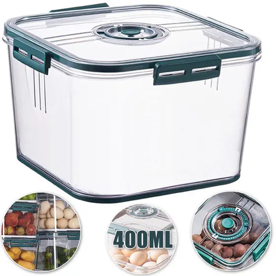 Organizador Geladeira Armário Alimentos Frutas 400ML