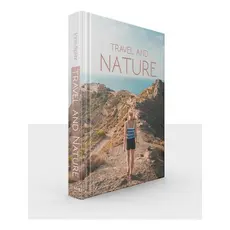 Caixa Livro Travel And Nature 30x24x4cm