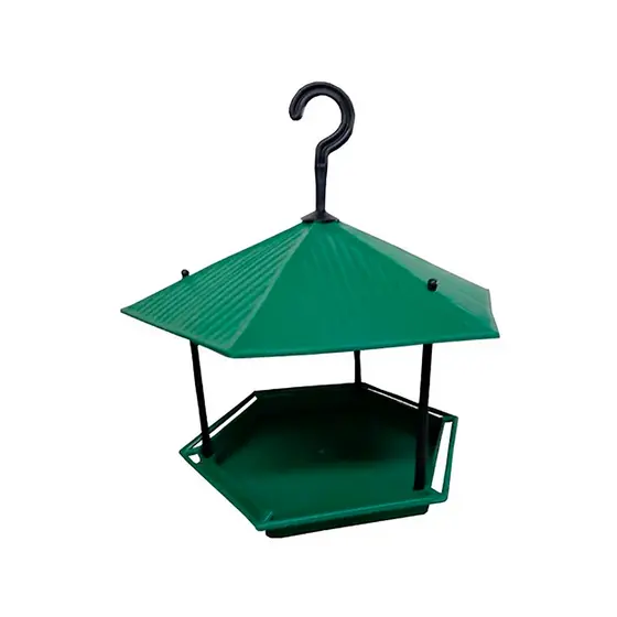 Comedouro E Tratador Pássaros Livres Ecológico Resistente De Pendurar Para Jardins.