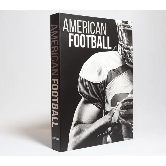 Caixa Livro Decorativa Futebol Americano 36x27x5cm