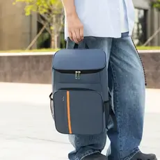 Mochila Térmica Bag Freezer Cooler Gelo Bolsa Bebidas Anti Vazamento Praia Camping Premium - 18 litros