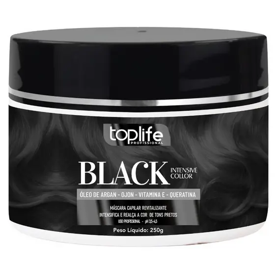 Máscara capilar Matizadora Tonalizante BLACK PRETA 250g
