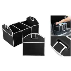 Organizador para Carro Porta Malas Prático Automotivo/Casa Gavetas Armário Roupas 3 Divisórias