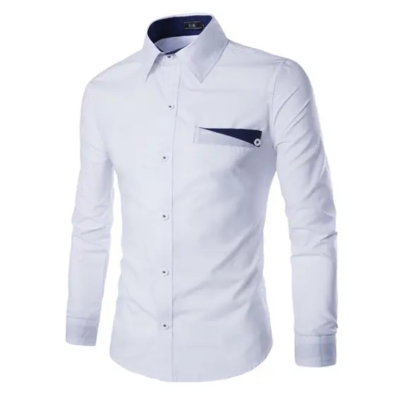 Camisa Camisete Masculina Slim Fit Original Mag Estilo Men´s - Camisa com Elastano
