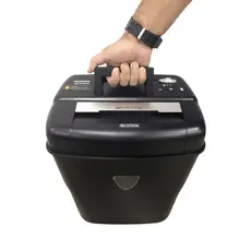 Fragmentadora Trituradora Picotadora De Papel Cartão CD Grampo Clips Aurora AS1018CD 110V/127V Com Cesto 20 Litros