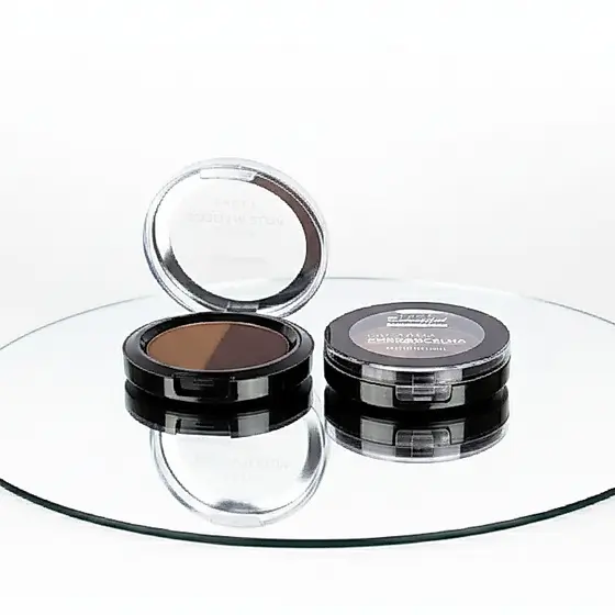Duo Castanho Escuro e Claro  Para Sobrancelha Efeito Natural - Face Beautiful