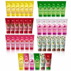 Kit 6 Esfoliante Corporal da Fruta Bisnaga para festa das cores Lovely Face Beautiful 200g