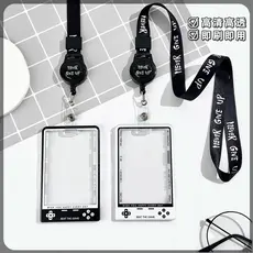 Porta-Cartões De Crachá Yoyo Badge Clip Fotográficos Capa Com Borda Transparente Crédito Nome Protetor De Cartão Identificação
