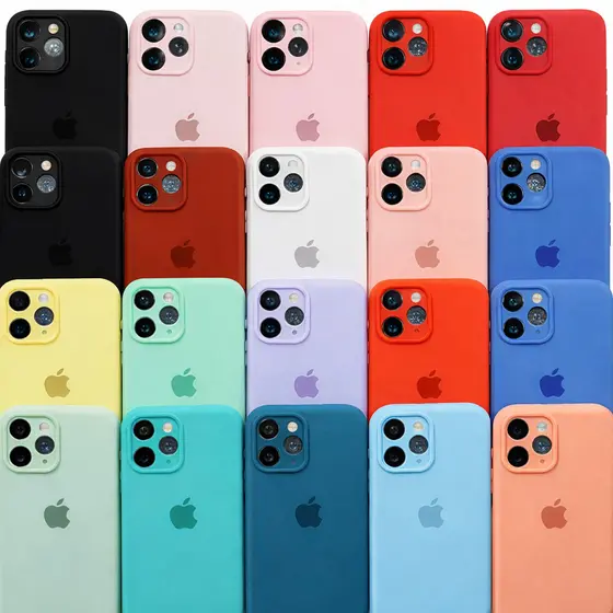 Case silicone aveludada IPhone 12mini