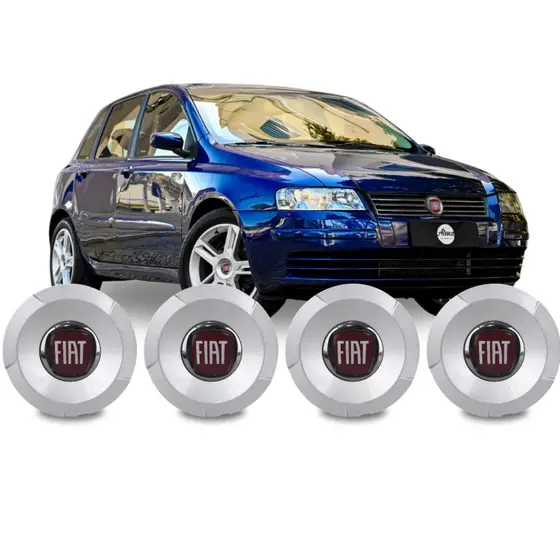 Jg Calota Calotinha Roda Fiat Stilo Abarth Aro 16  4 Pçs