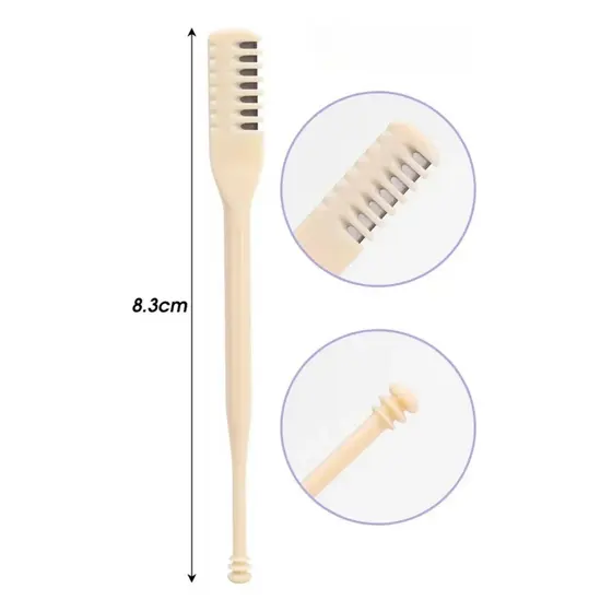 Kit 3 Aparador De Pelos Nariz E Orelha Giratório Laváveis