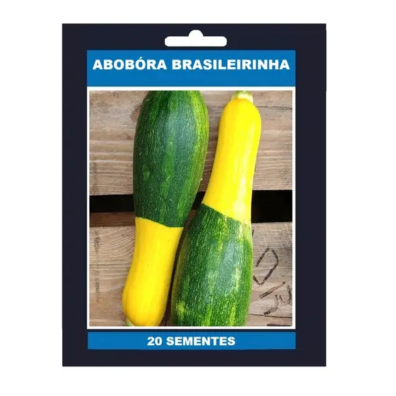 20 Sementes Abóbora  Brasileirinha