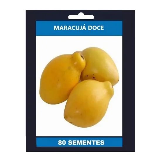 80 Sementes Premium De Maracujá Doce