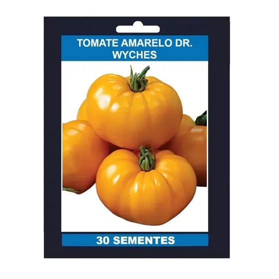 30 Sementes Tomate Amarelo Gigante Dr Wyches Usa Variedade