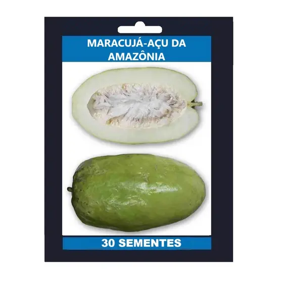 30 Sementes de Maracujá-Açu Gigante da Amazônia Maracujá Açu