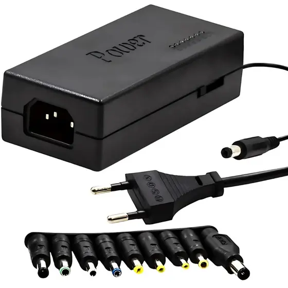 Fonte Universal de (600402) Notebook, Laptop e Computador Adaptador Carregador 12-24v 120w