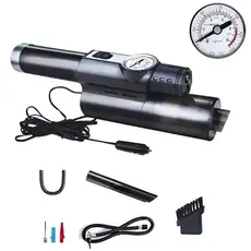 4 Em 1 Aspirador e Compressor de Ar De (605084) Carro Portátil Inflado De Pneus