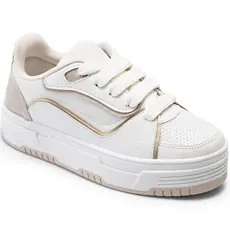 Tênis Feminino Lumiss Casual Flatform Confortável Blogueira